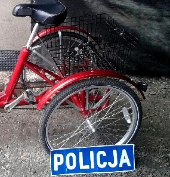 Ukradł rower niepełnosprawnej