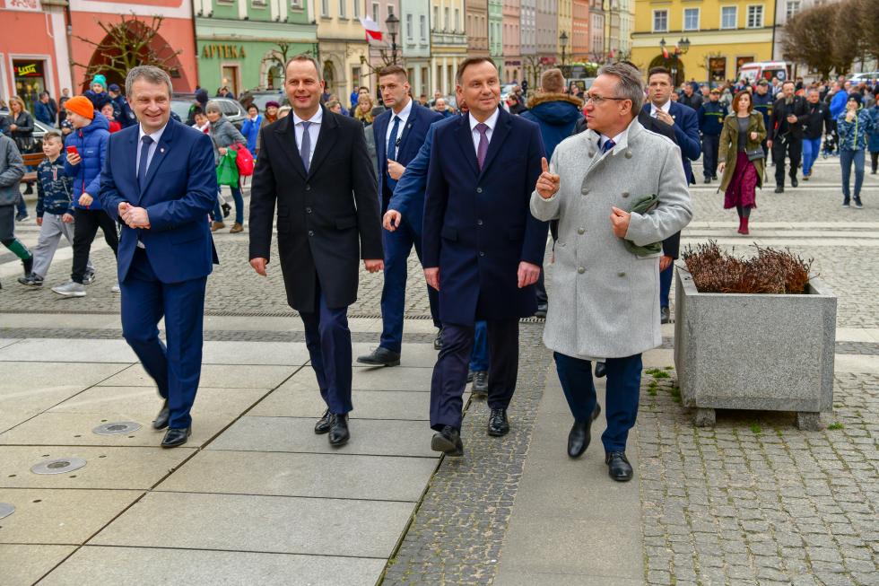 Wizyta Prezydenta RP Andrzeja Dudy w Bolesawcu