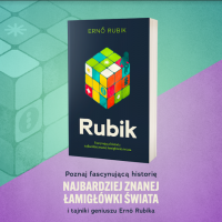   Pierwsza książka Ernö Rubika, wynalazcy najpopularniejszej gry logicznej na świecie